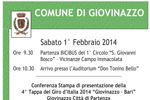 01/02: Conferenza Stampa di presentazione della  4^ Tappa del Giro d’Italia 2014 “Giovinazzo – Bari”